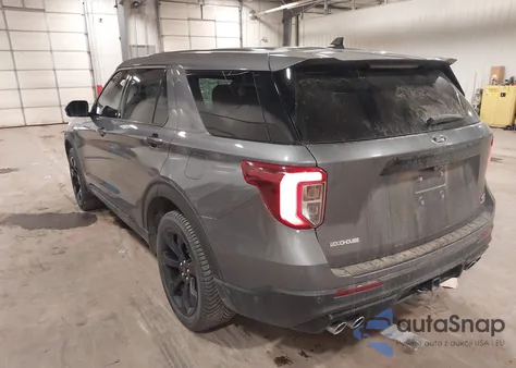 2022 Ford Explorer St из США, поврежденный, VIN 1FM5K8GC5NGA24397